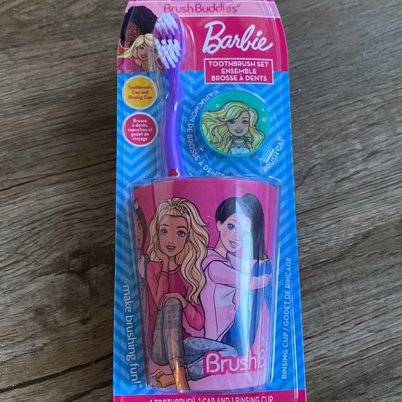 Barbie Bundle For Kids Halloween Book Brush Buddies Magnetic Game - Picture 3 of 4